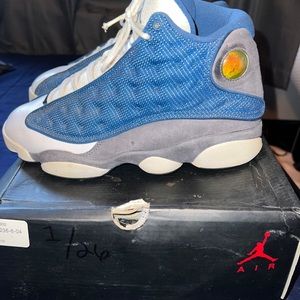 Jordan 13 “Flint” blue/white